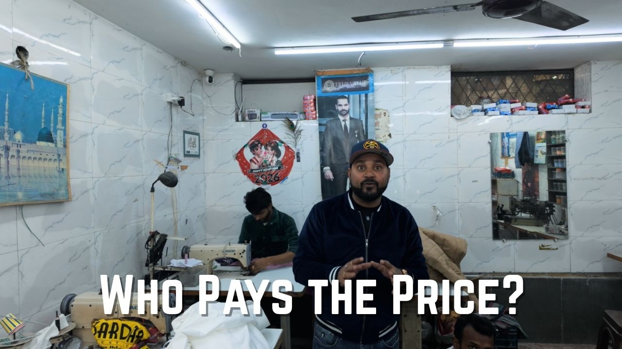 How Much Is a T-Shirt Really Worth In 🇮🇳? Visiting a Delhi Textile Business