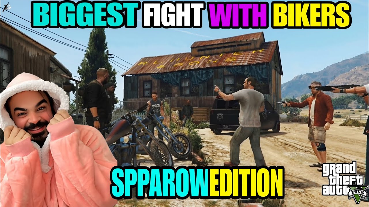 BIGGEST FIGHT WITH BIKERS IN SPPAROW EDITION😂❤️🔥🎮 | ZAIDXGAMEVERSE 