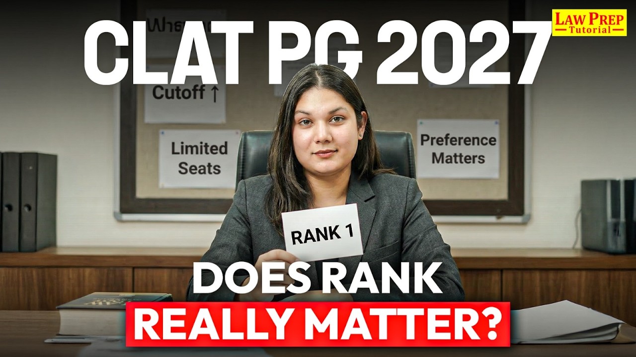 Does CLAT PG Rank Really Matter? Here is the reality!