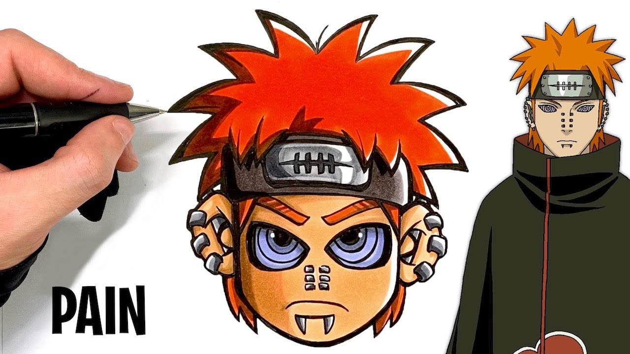 COMMENT DESSINER PAIN EMOJI COLO NARUTO