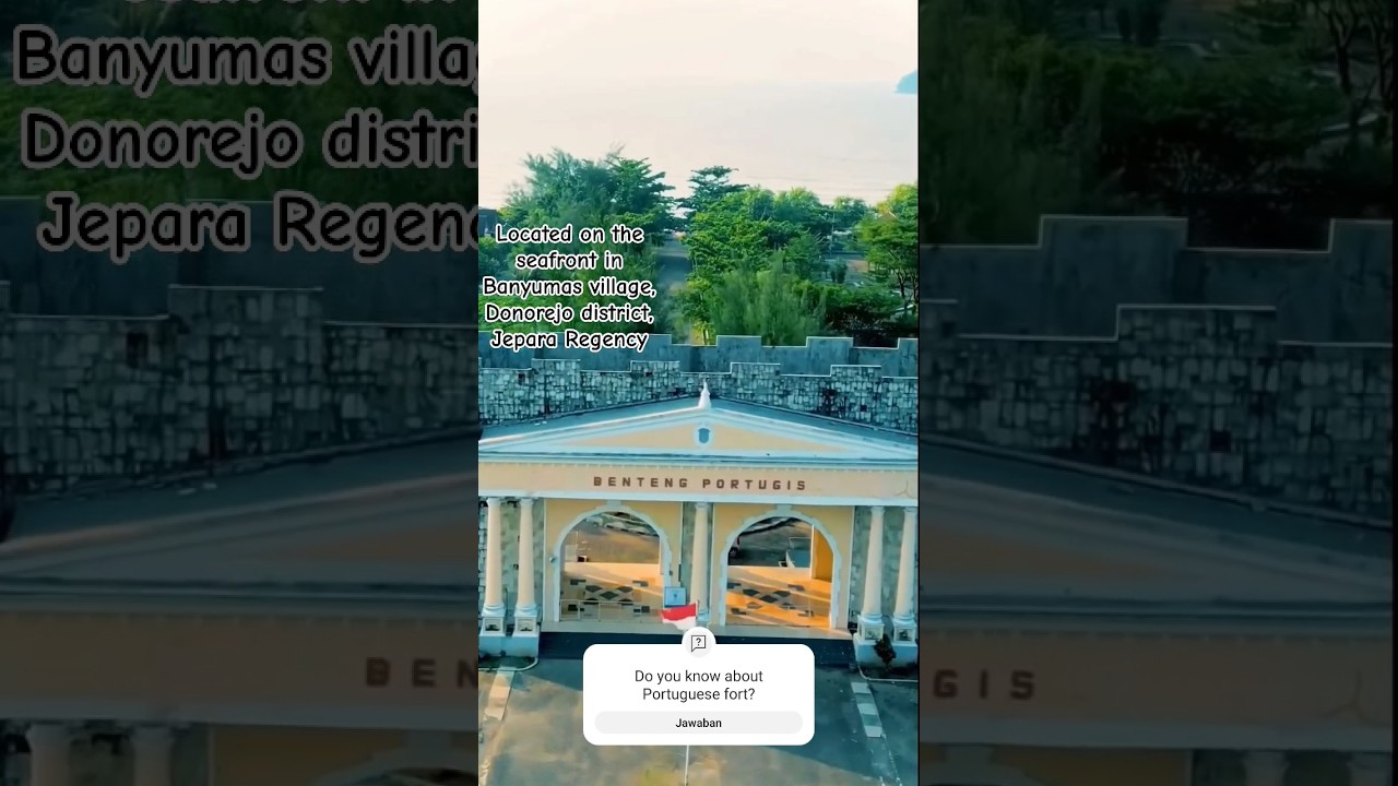 Hisstory of the Portuguese Fort. #history #jepara #indonesia #fort