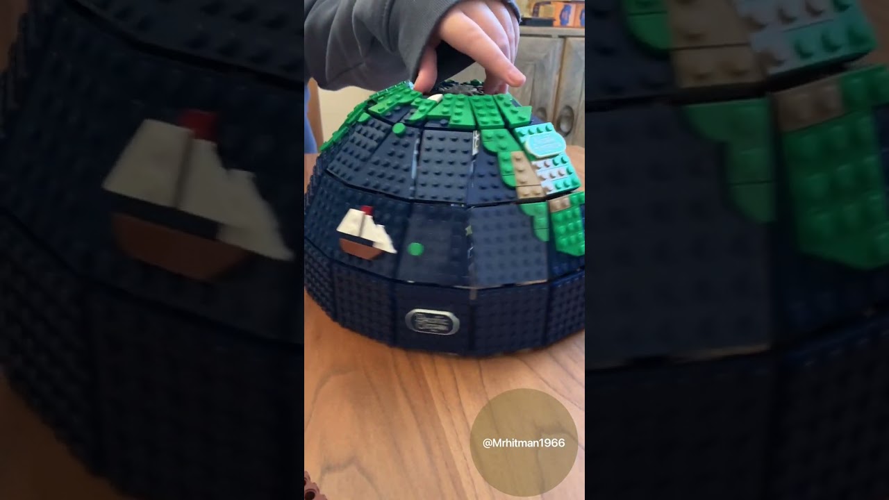 Lego - Rare Build - The Globe #lego #theglobewanderer #legoaddict