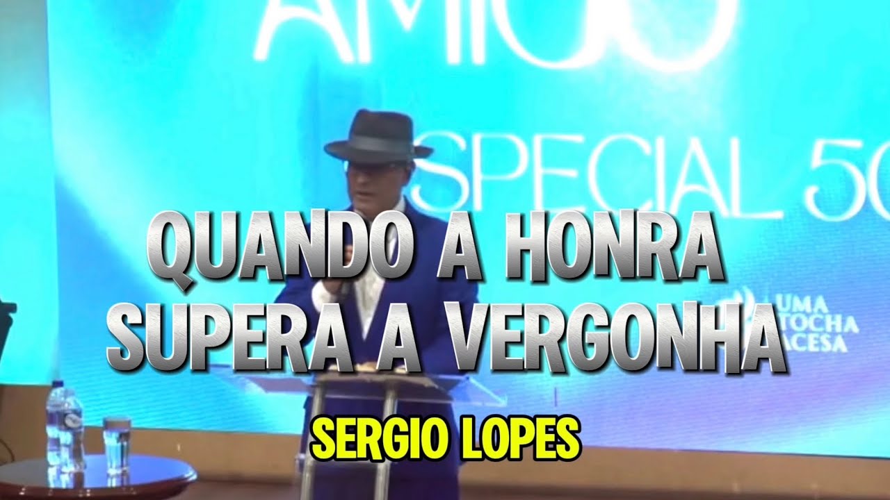 VERGONHA E HONRA - SIMÃO CIRENEU - SERGIO LOPES MENSAGEM