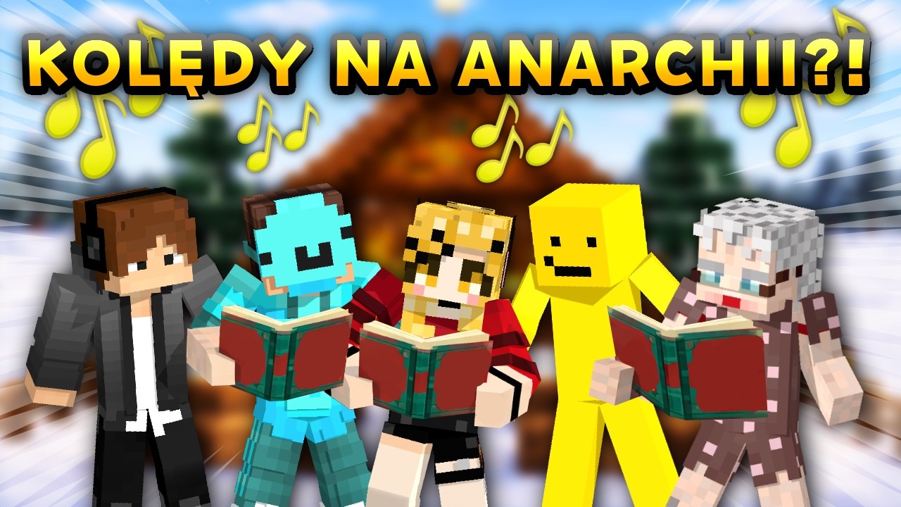 Namówiłam ich DO ŚPIEWANIA KOLĘD na ANARCHIA SMP 3 🎄