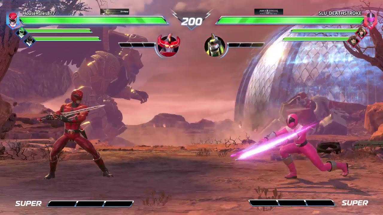 Power rangers battle for the grid