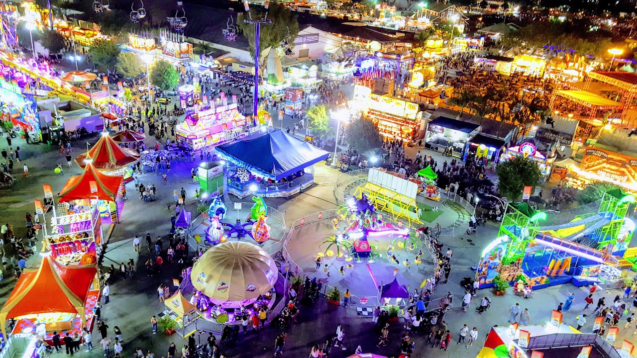 Ambience Sounds  - Carnival Sounds with Crowded People Sounds