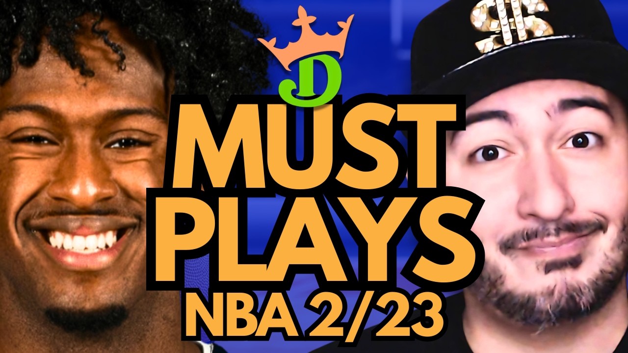 NBA DFS Monday 2/23 (DraftKings NBA MUST PLAYS) | NBA DFS Picks