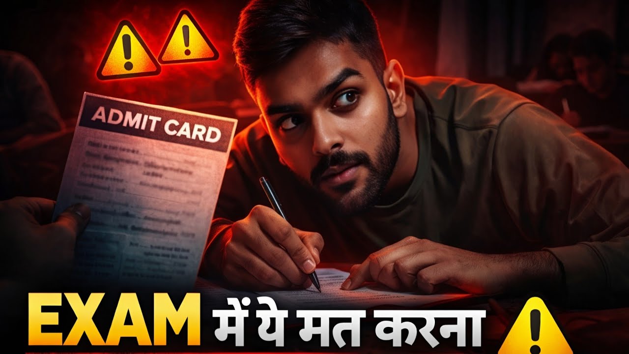 Students Must Watch ⚠️💯 | Admit Card Kaise Download Kare 😱 | Exam Mein Copy Kaise Likhe