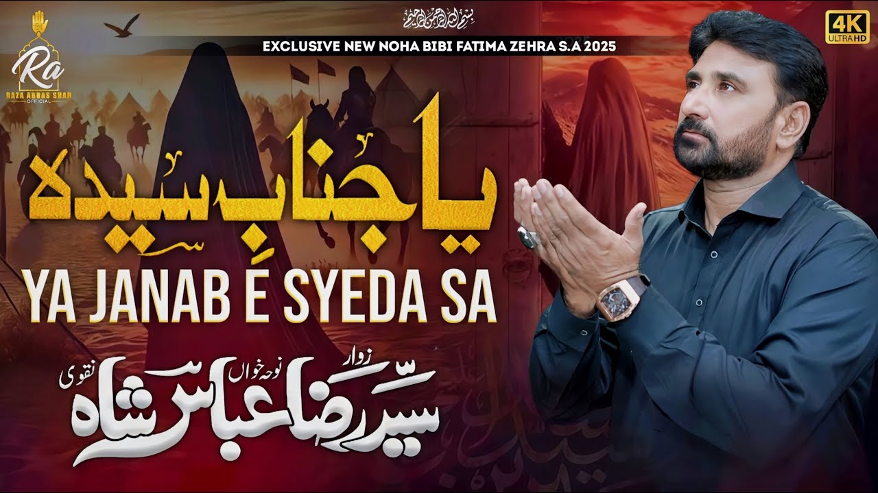 Ya Janab e Syeda | Syed Raza Abbas Shah Nohay 2025 | Muharram 2025 Noha Bibi Zehra sa New Noha 2025