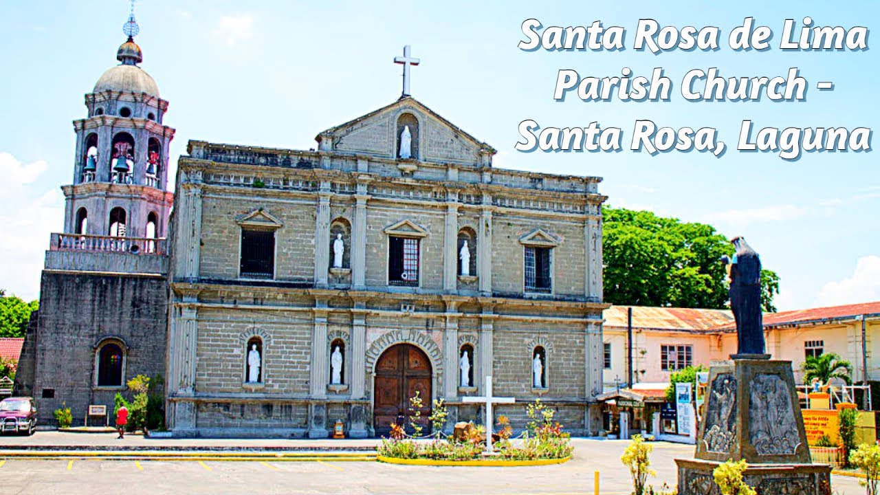 Santa Rosa de Lima Parish Church located in Santa Rosa, Laguna.