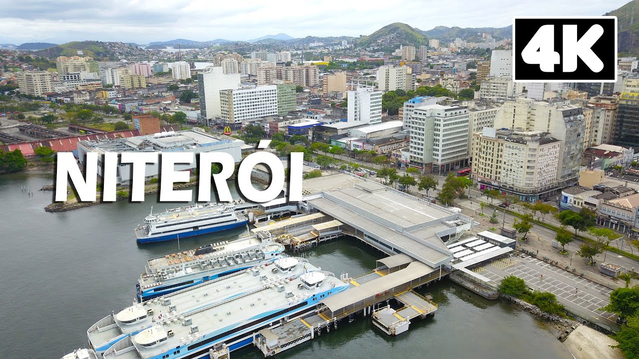 NITER&Oacute;I VISTA DE CIMA | 4K