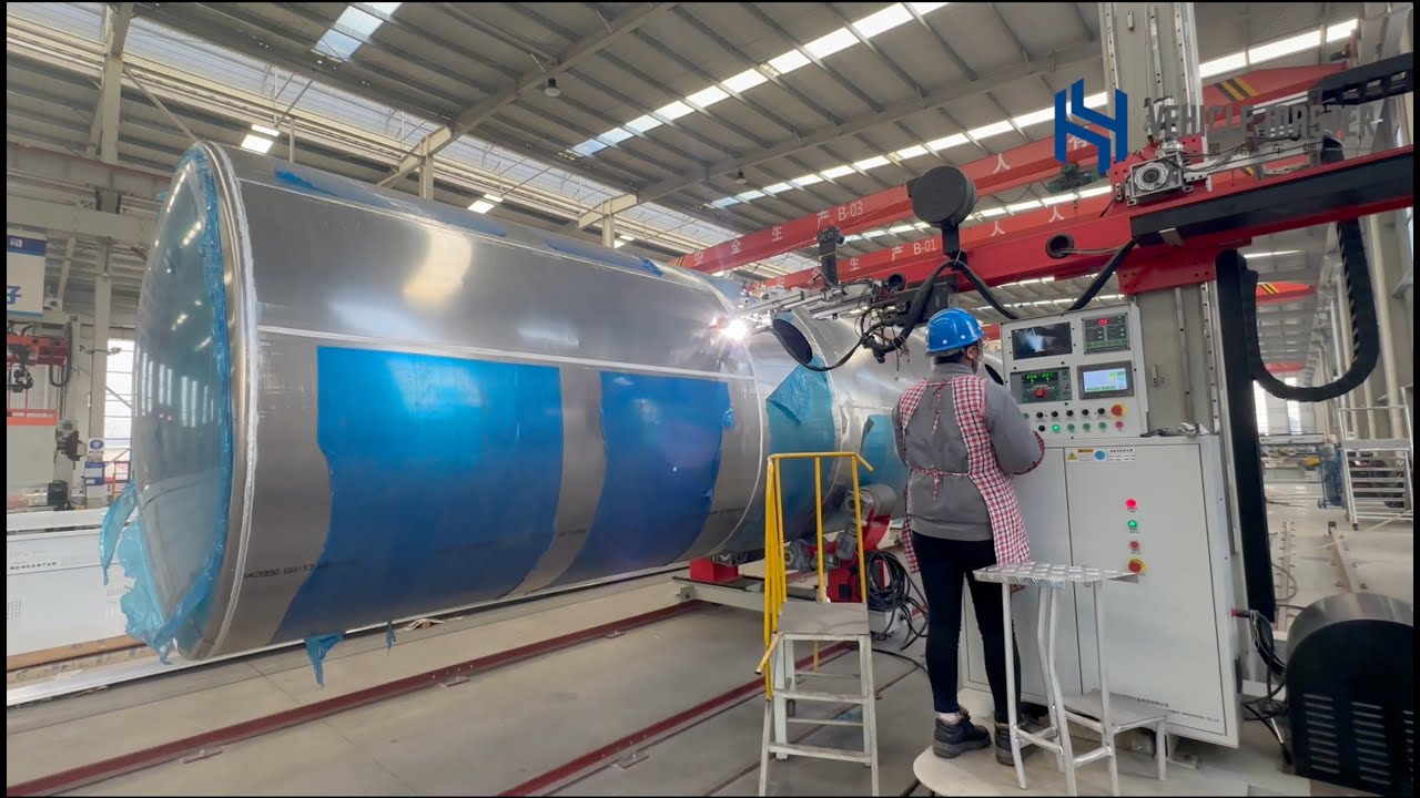 Semi Trailer Manufacturer Fuel Tanker Production