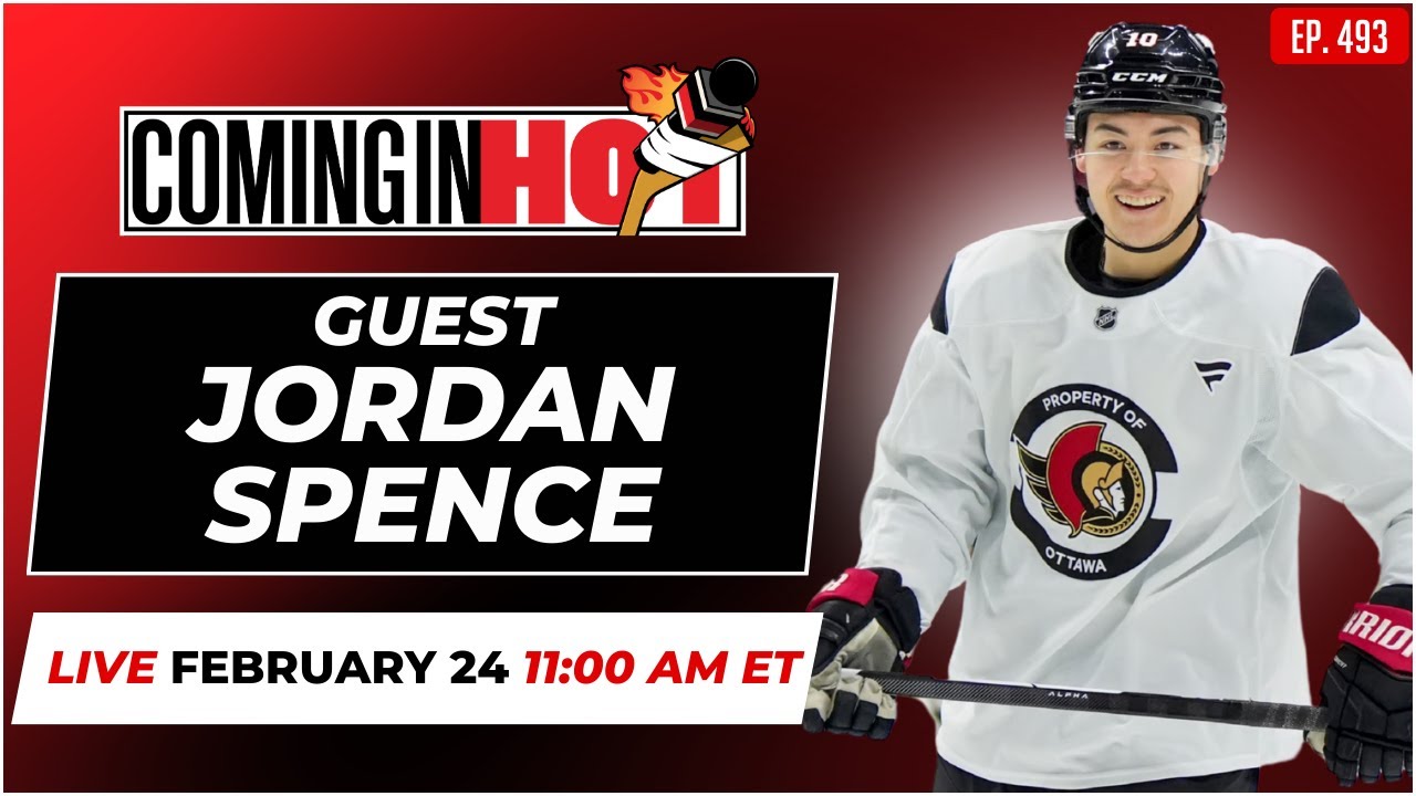Guest Jordan Spence - Coming in Hot LIVE - February 24th