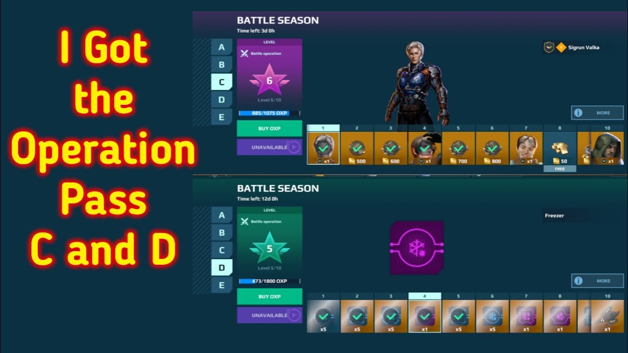 War Robots. I Got the New OPERATION C and D. Paralysis Drone and Lots of Gold.