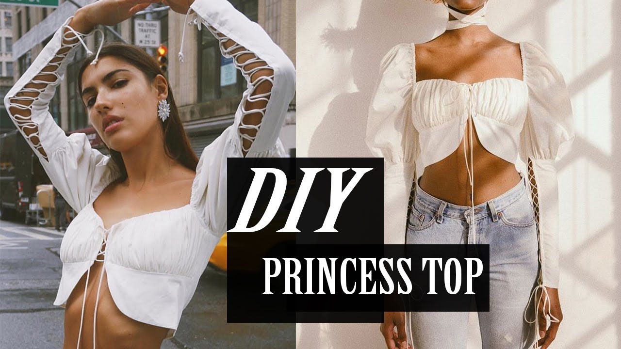 DIY PRINCESS TOP  inspired by orseundiris| Tijana Arsenijevic