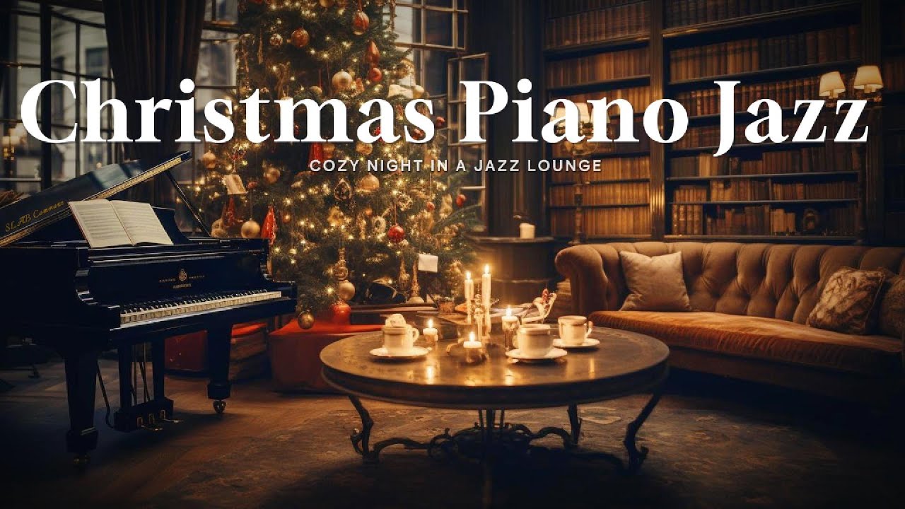 [ SLAB Caf&eacute; ] Christmas Piano Jazz ✦ Cozy Night in a Jazz Lounge