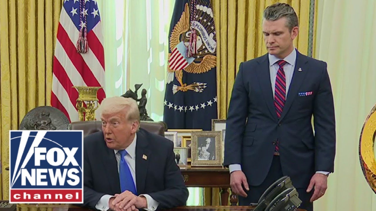 Trump takes questions from reporters after announcing fighter jet contract