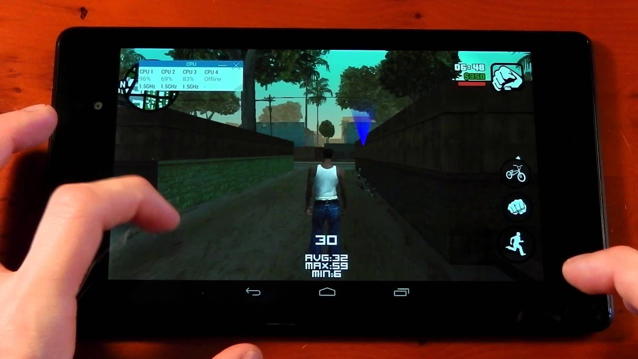 Nexus 7 (2013) - GTA : San Andreas - Performance Review