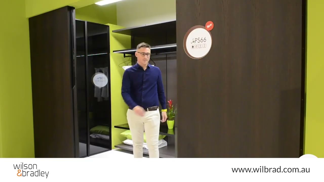 Cinetto Magico (PS66) sliding system for retractable doors