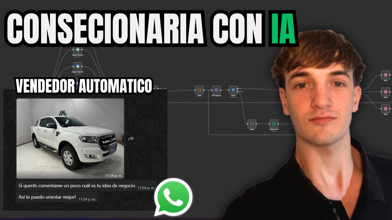 Remplace a Vendedores de AUTOS con esta IA - callbell + n8n (Paso a Paso)