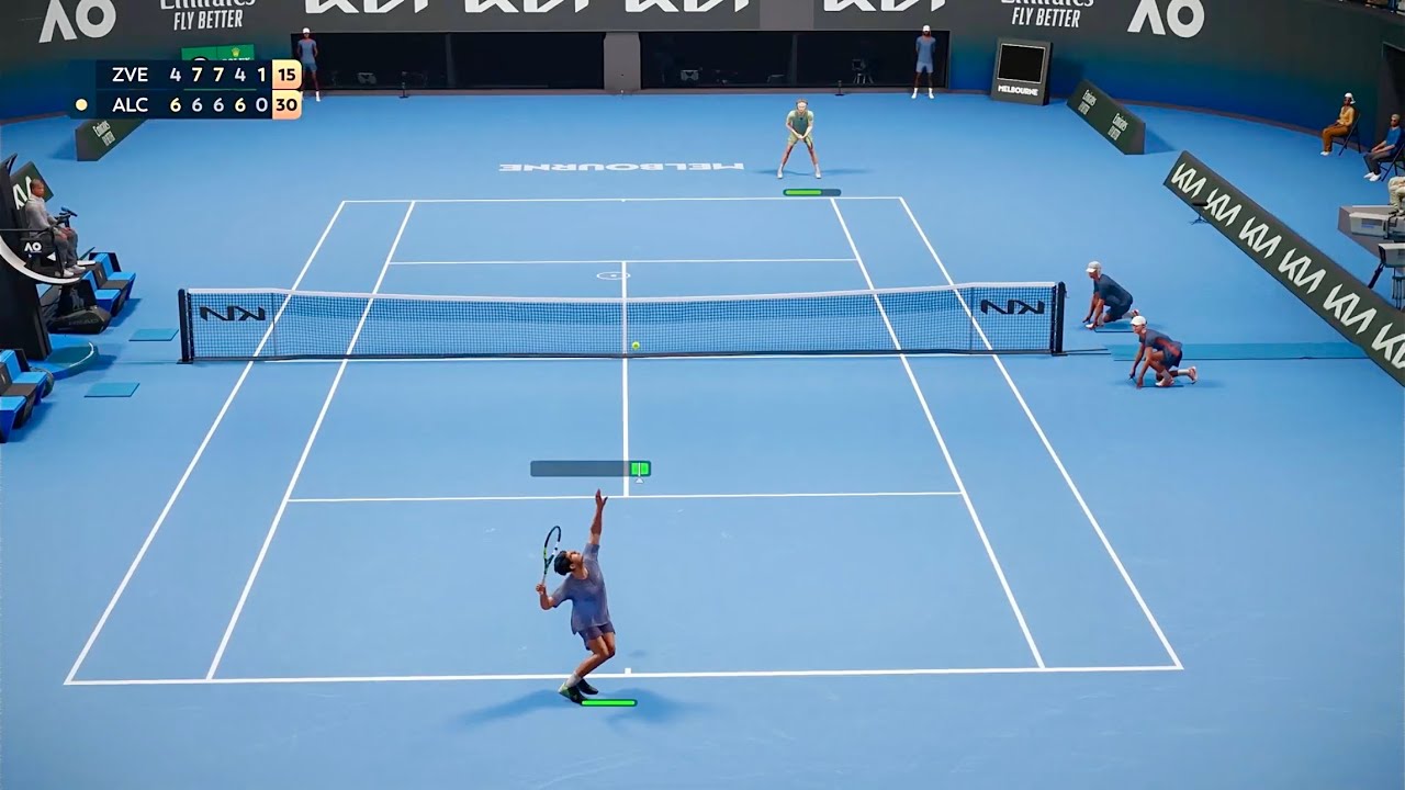TopSpin 2K25 Alcaraz vs Zverev | 2026 Australian Open Semi Final | Full Match