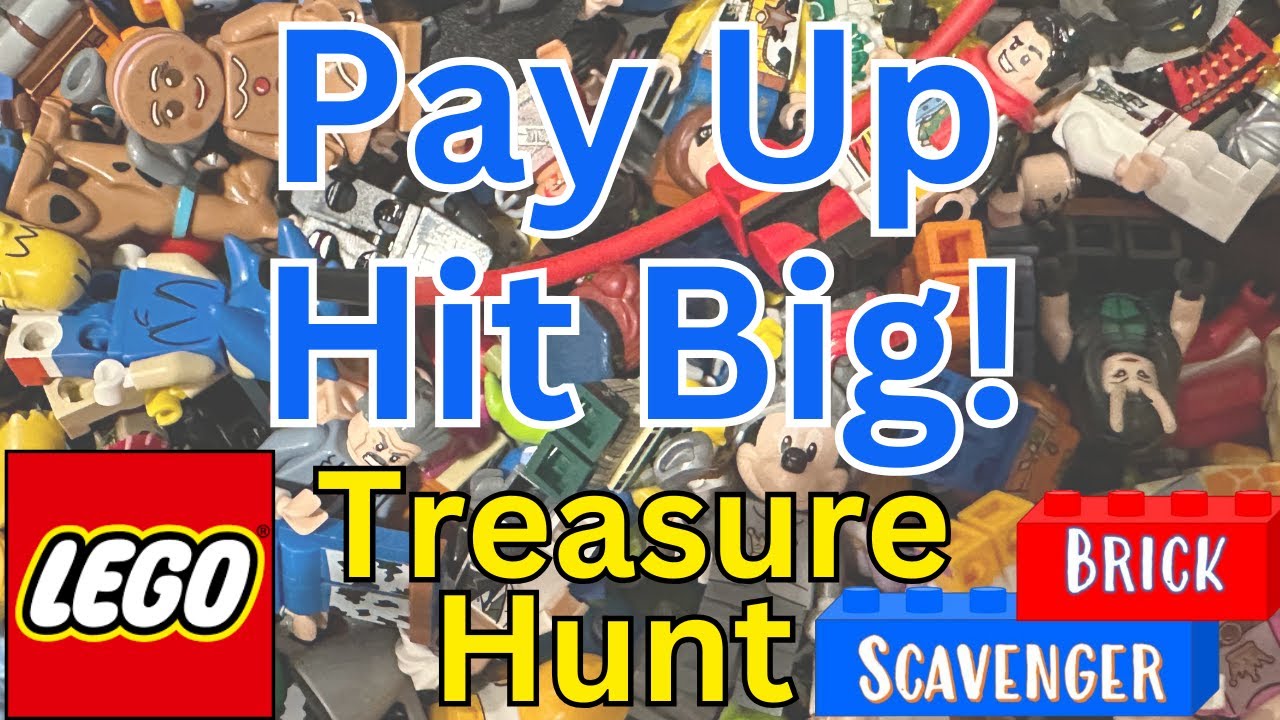 Lego Minifigure Treasure Hunt: Pay Up & Hit BIG!
