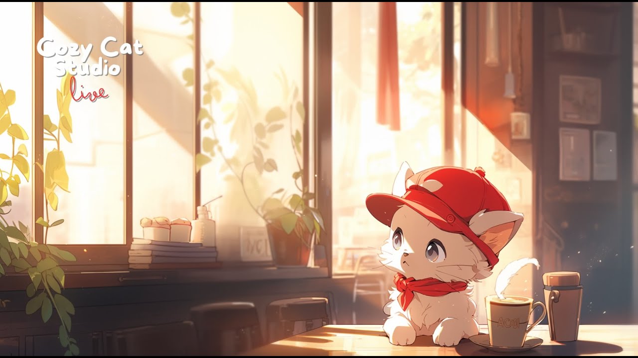 Cozy Cat Studio - Lofi | Jazz | Cafe Playlist / Chill Vibes, Relaxing / Study & Work