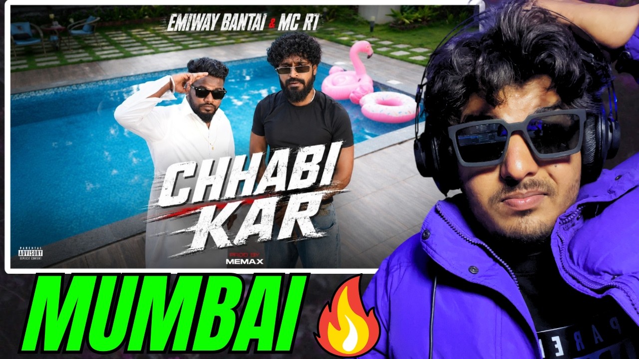 EMIWAY BANTAI X MC R1 - CHHABI KAR SONG REACTION (NINJABOYREACTION) 2026 CNSTNCY