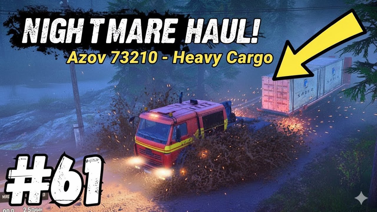 Строю мосты к лесопилке | Заказ топлива и сложный маршрут | SnowRunner Gameplay