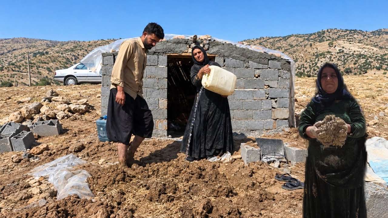 🤲❤️ A kind man never stops helping a needy grandmother! 🏠⛰️