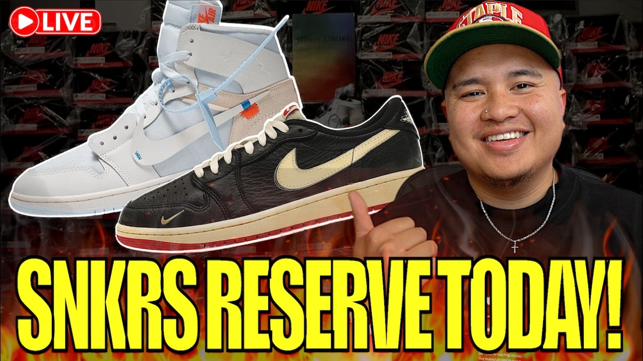 BE READY! VIRGIL JORDAN 1 ALASKA SOON! & SNKRS RESERVE TODAY!