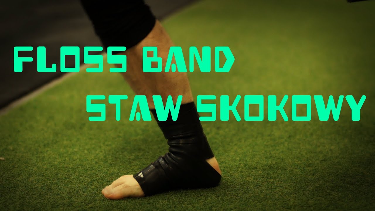Voodoo Floss Band - Kompresja stawu - Mobilność i b&oacute;l stawu skokowego - Athletic Development