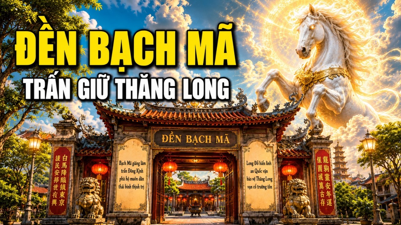 B&iacute; Ẩn Đền Bạch M&atilde;: Thần Trấn Giữ Thăng Long Ng&agrave;n Năm