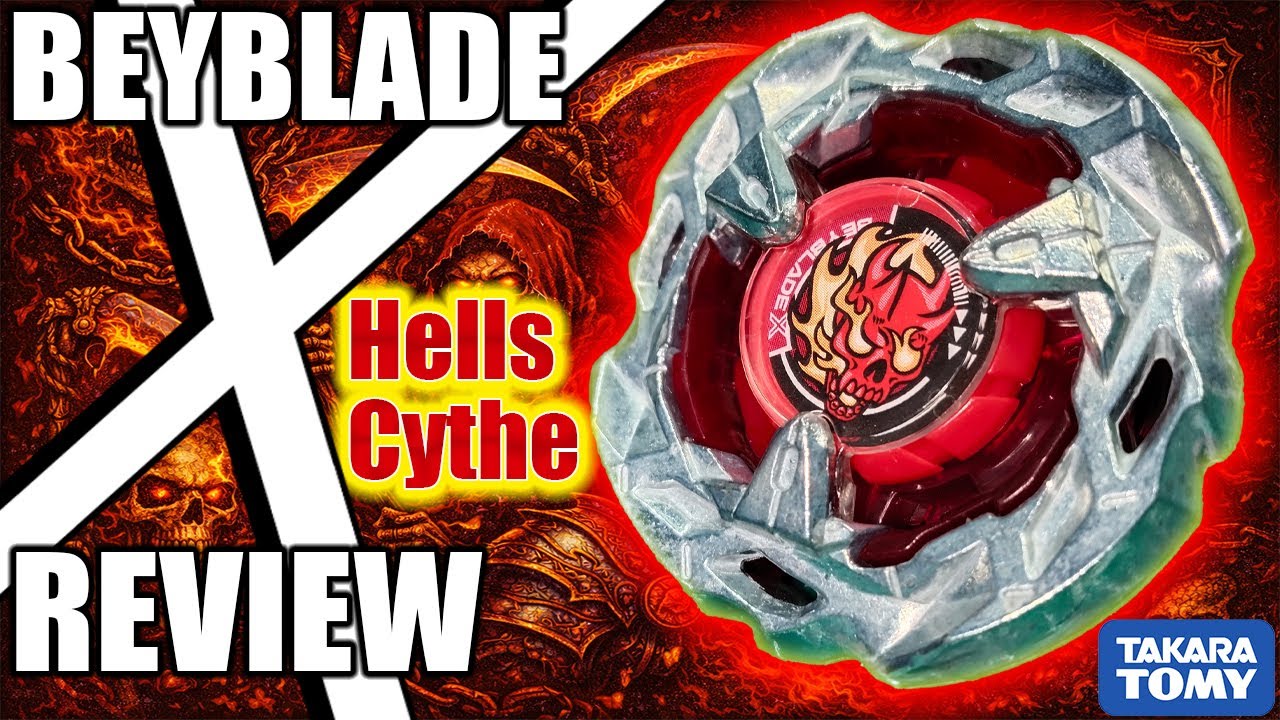 Распаковка и обзор BX-02 Hellscythe Beyblade X. Оригинальный продукт от Takara Tomy.
