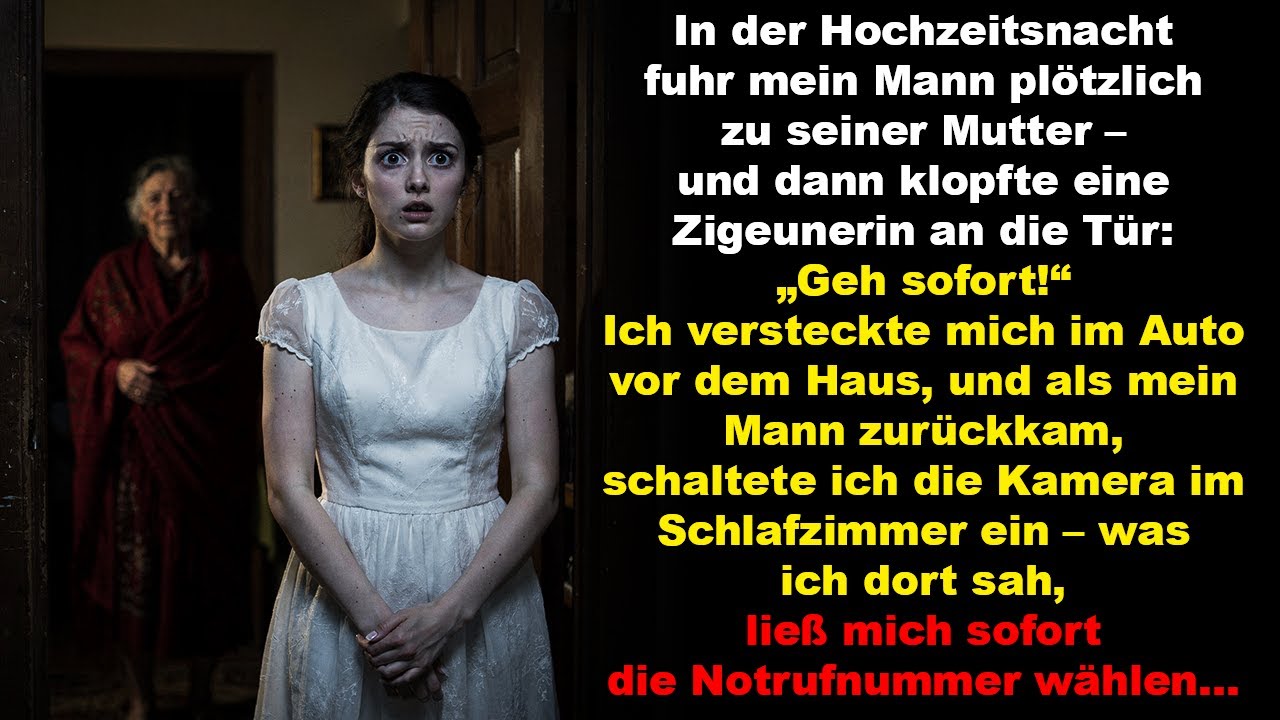 In der Hochzeitsnacht fuhr der Ehemann zu seiner Mutter – da klopfte eine Zigeunerin an „Geh sofort“