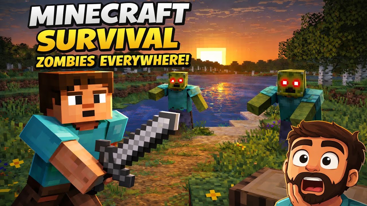 A New Journey Begins… | Minecraft Survival | Part 01 | BugRushy