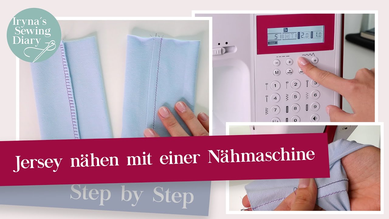 Jersey ohne Overlock n&auml;hen / Tipps&Tricks / Geeignet f&uuml;r Babysachen