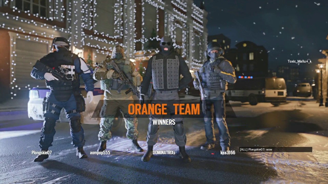 When mallus play siege; Close call