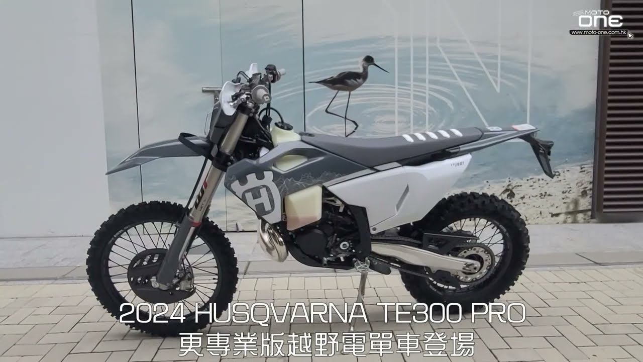 2024 HUSQVARNA TE300 PRO 專業版越野電單車登場