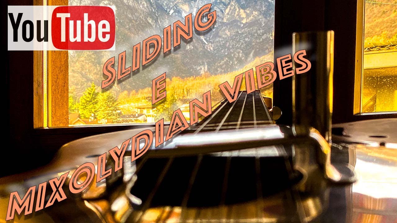 Mixolydian in E with a Slide and a Resonator Guitar