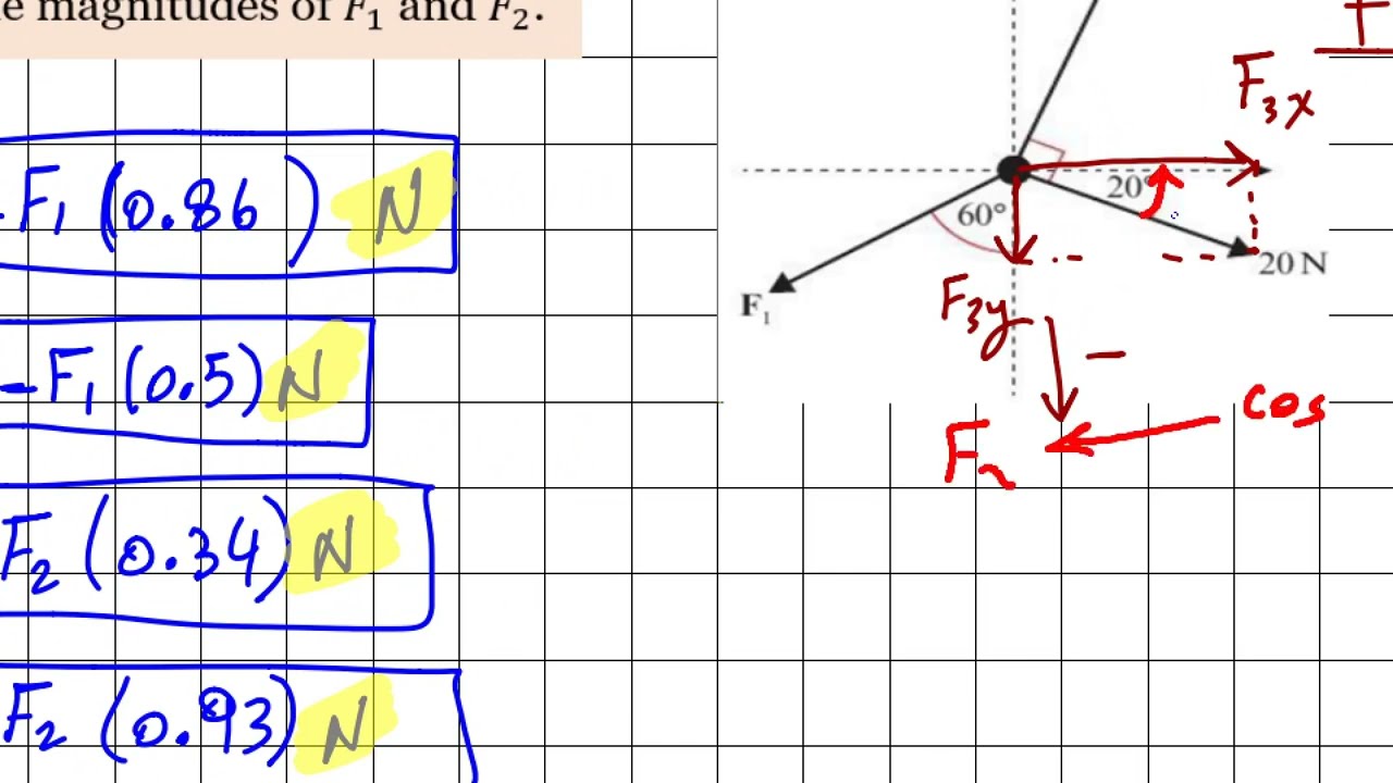 5.3 Forces in two dimensions - Part 7 - Question 4