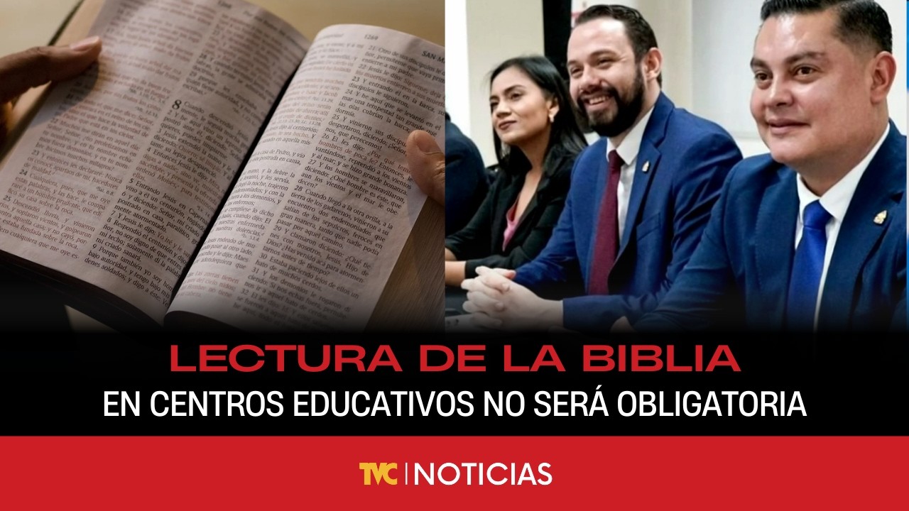 Lectura de La Biblia en centros educativos no será obligatoria