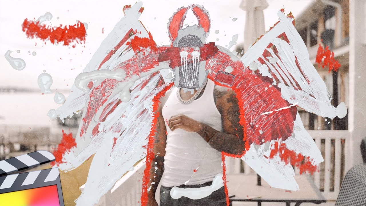 Freeze Frame Paper Paint Rip Effect for Final Cut Pro X