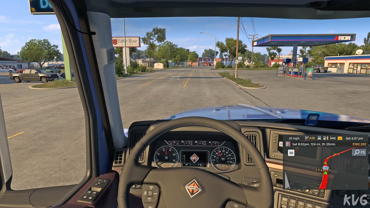 American Truck Simulator - Chadron to Valentine - Nebraska Gameplay (PC UHD) [4K60FPS]