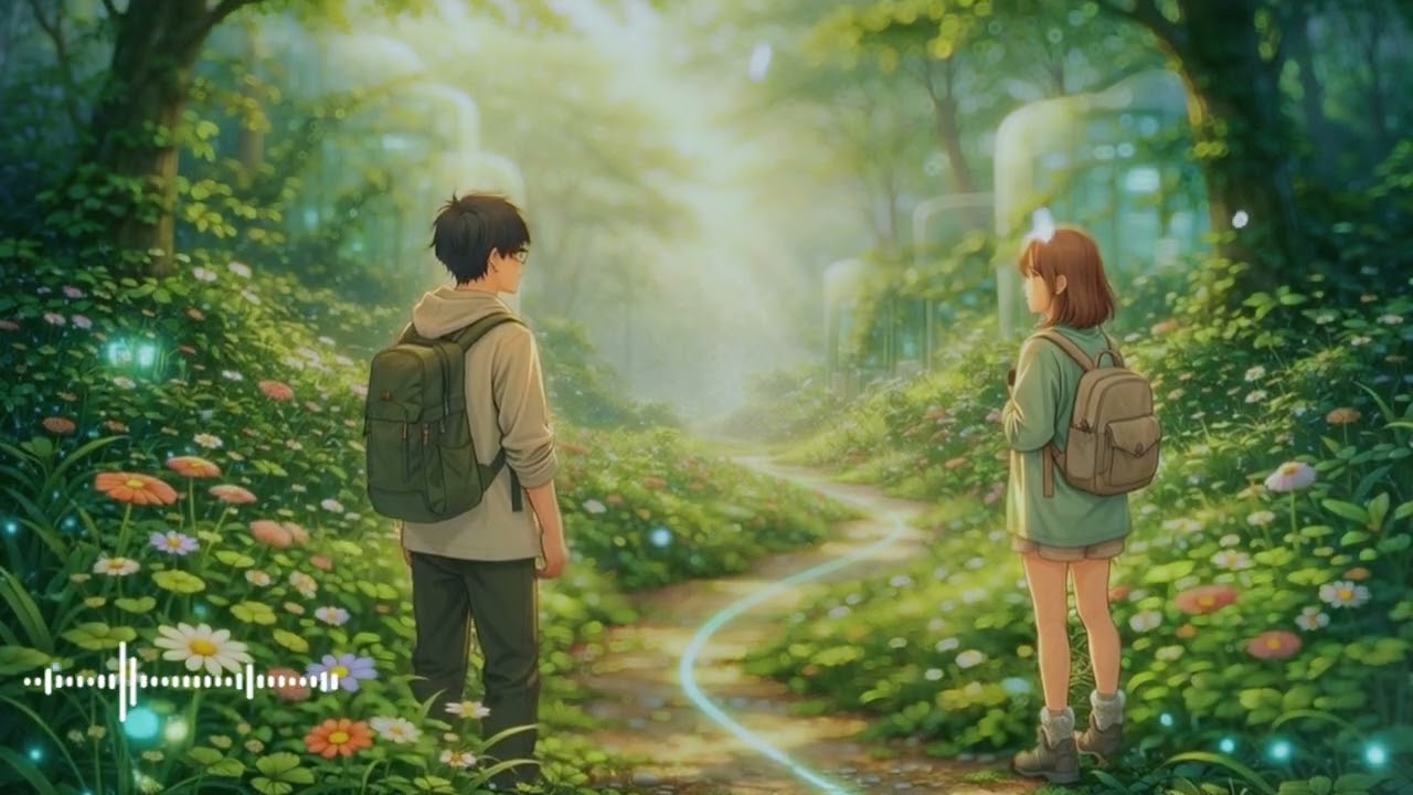Where Green Meets Tomorrow | Gentle Ambient Soundscape