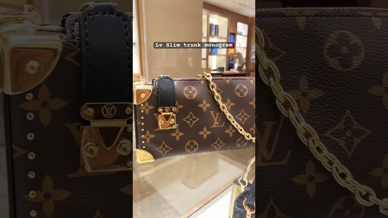 The hottest LV trunk release - The LV slim trunk monogram. 🔥 