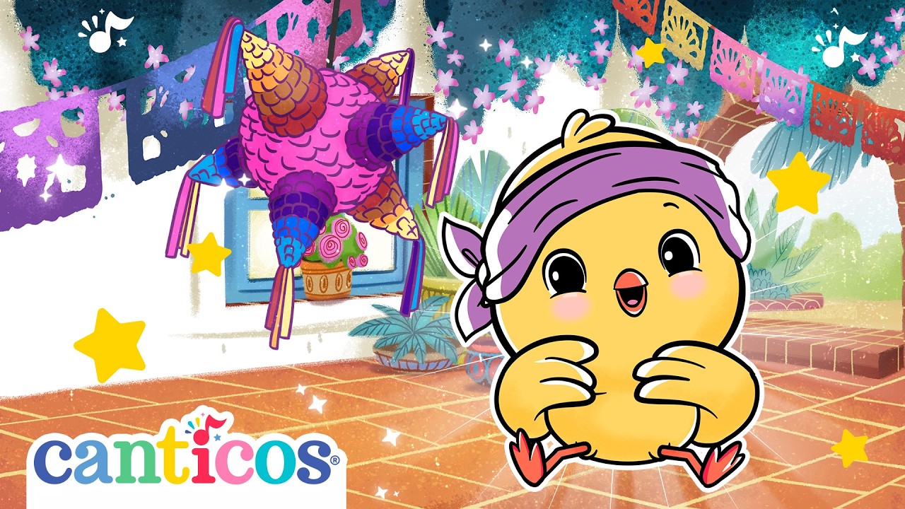 Dale Dale Piñata Birthday song 🎂Nursery Rhyme & Kids Song | Canticos