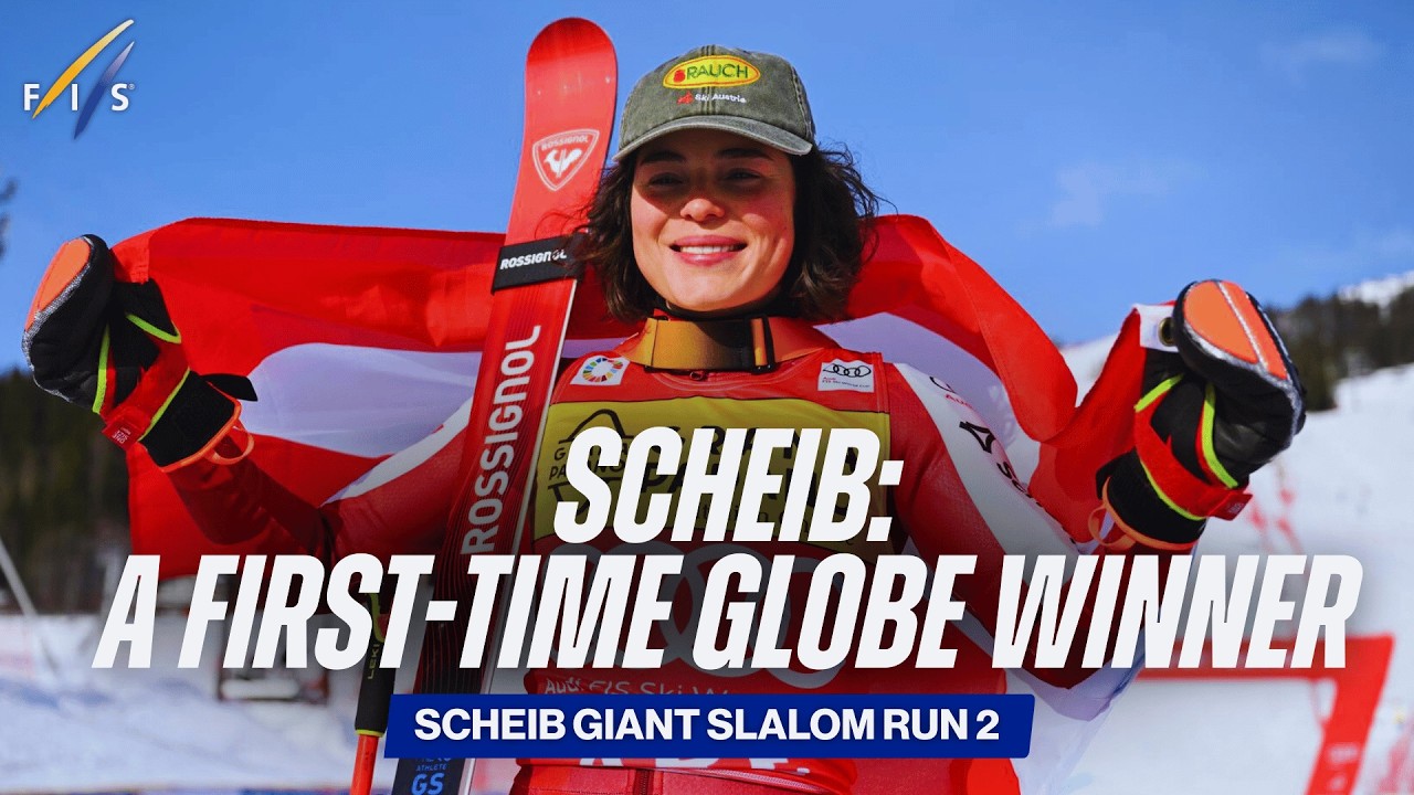 The Crystal Globe is Hers! Julia Scheib Seals the Deal | Winning Run | FIS Alpine
