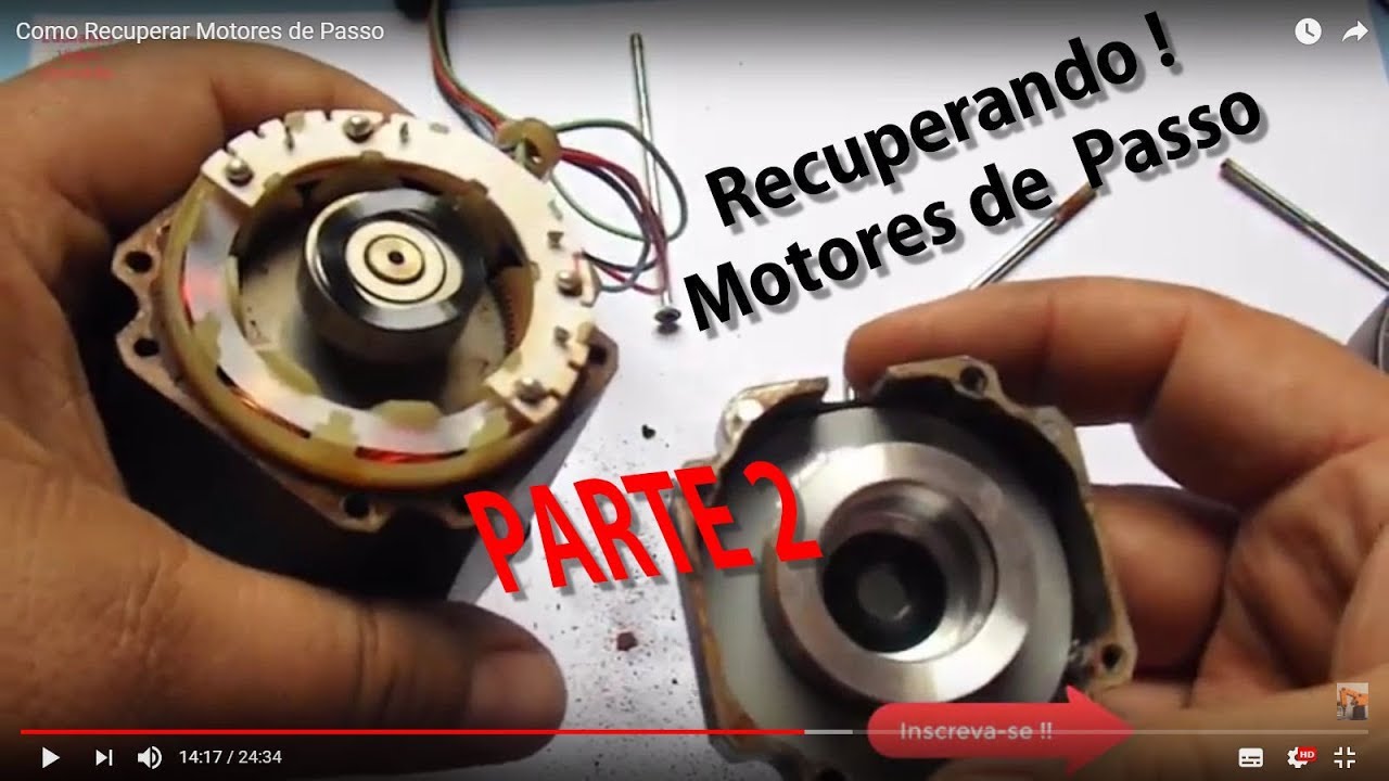 Como Recuperar Motores de Passo - 2