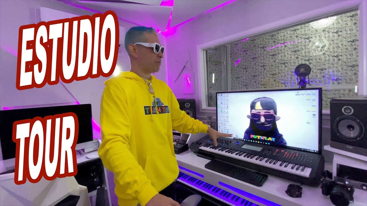 JAMSHA NOS DA UN TOUR POR SU ESTUDIO MUSICAL